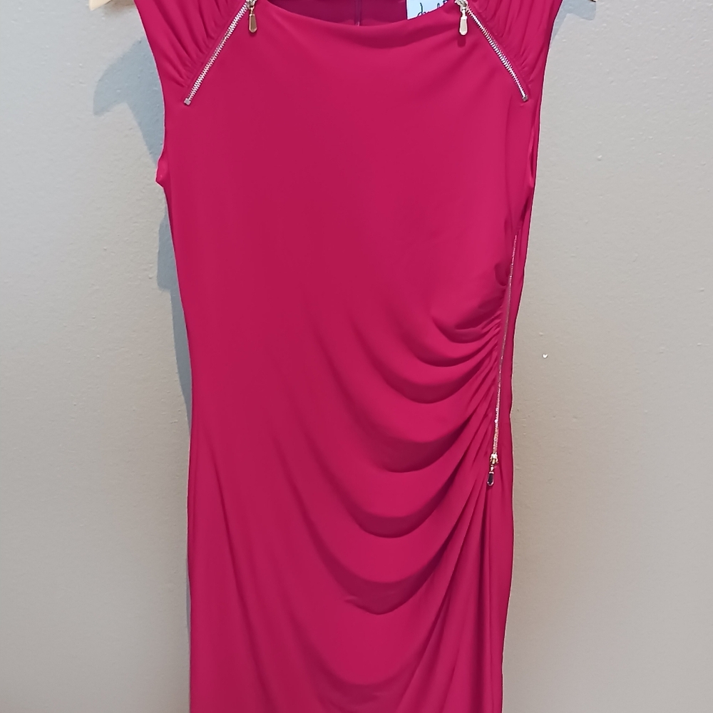 Joseph Ribkoff Ruched Dress, Womens Size 6